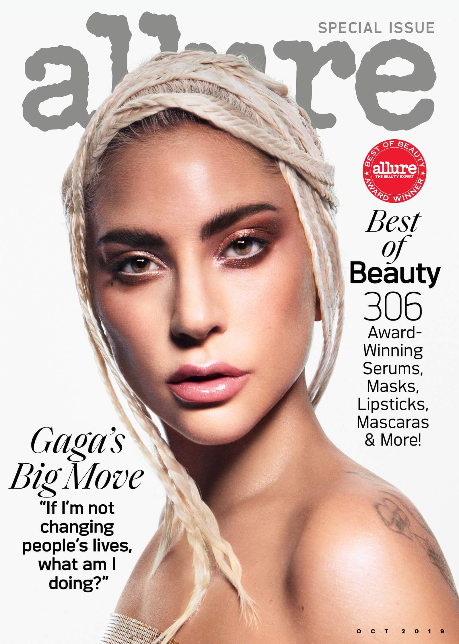 Lady Gaga Cover for Allure (October 2019)