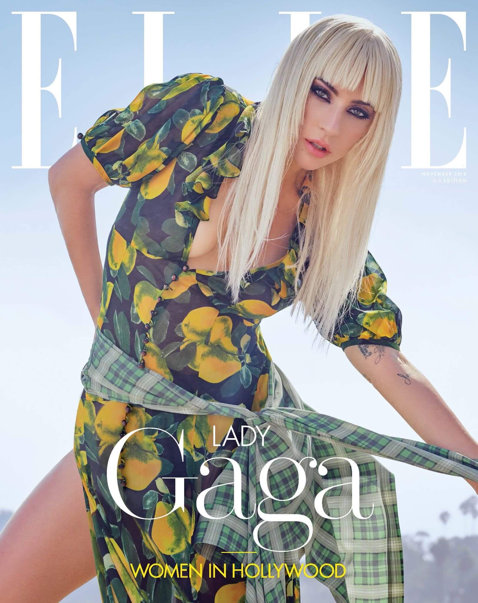 Lady Gaga Cover for Elle (November 2019)