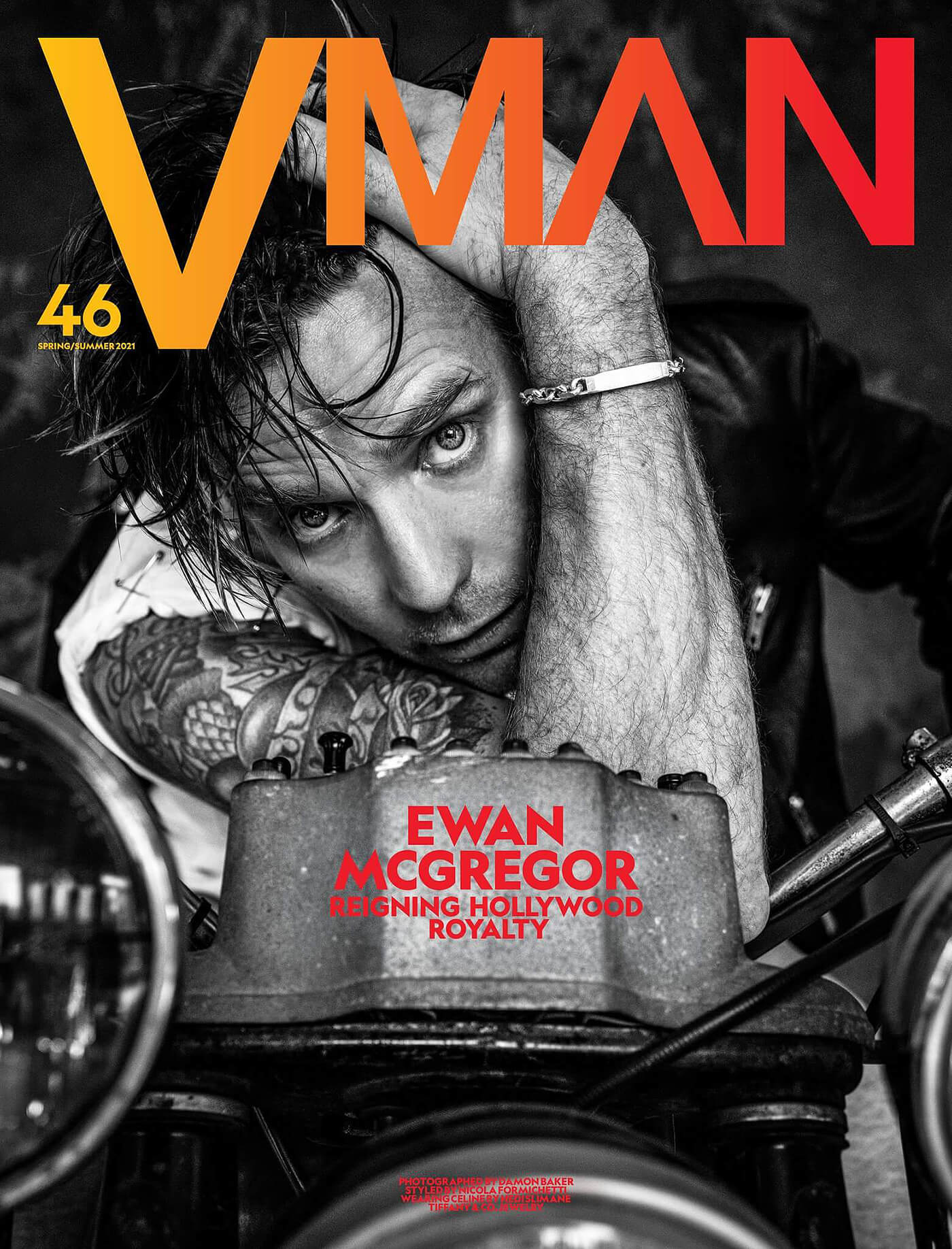 Ewan McGregor for VMAN Issue 46 (Spring/Summer 2021)
